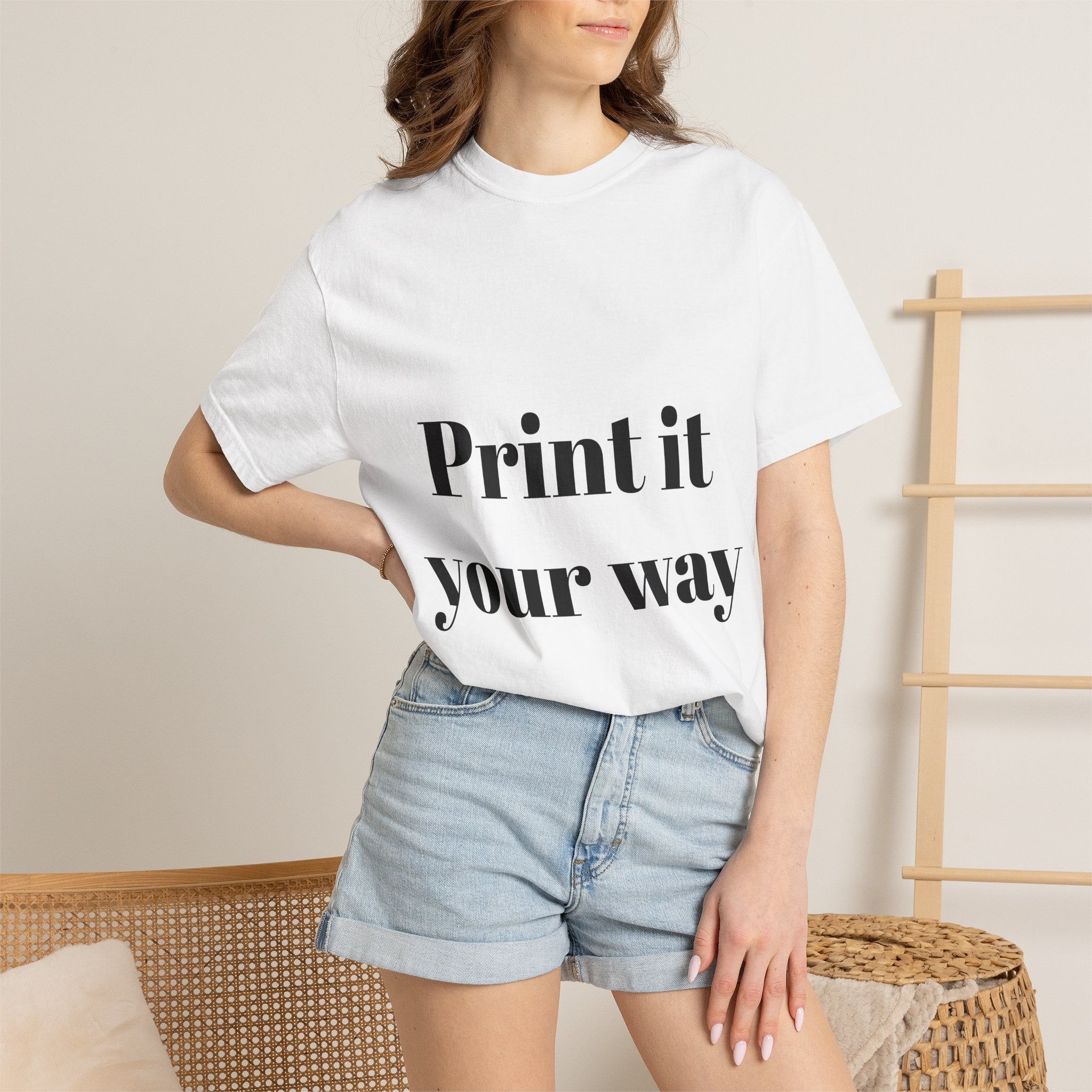 Custom Unisex T-Shirt — Print It Your Way