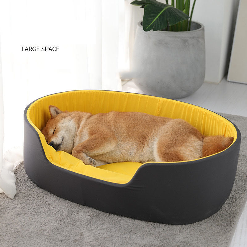 Cozy Pet Bed – Soft Washable Nest for Dogs & Cats
