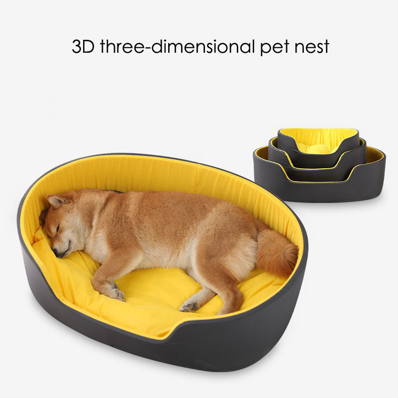 Cozy Pet Bed – Soft Washable Nest for Dogs & Cats