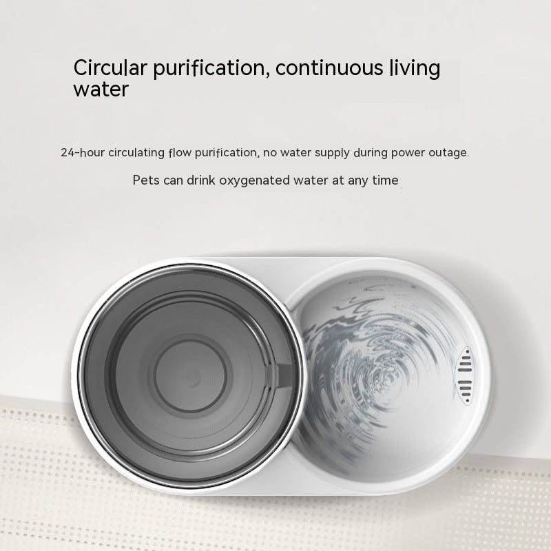 Automatic Pet Feeder & Water Dispenser – Smart Food & Water Bowl for Dogs & Cats