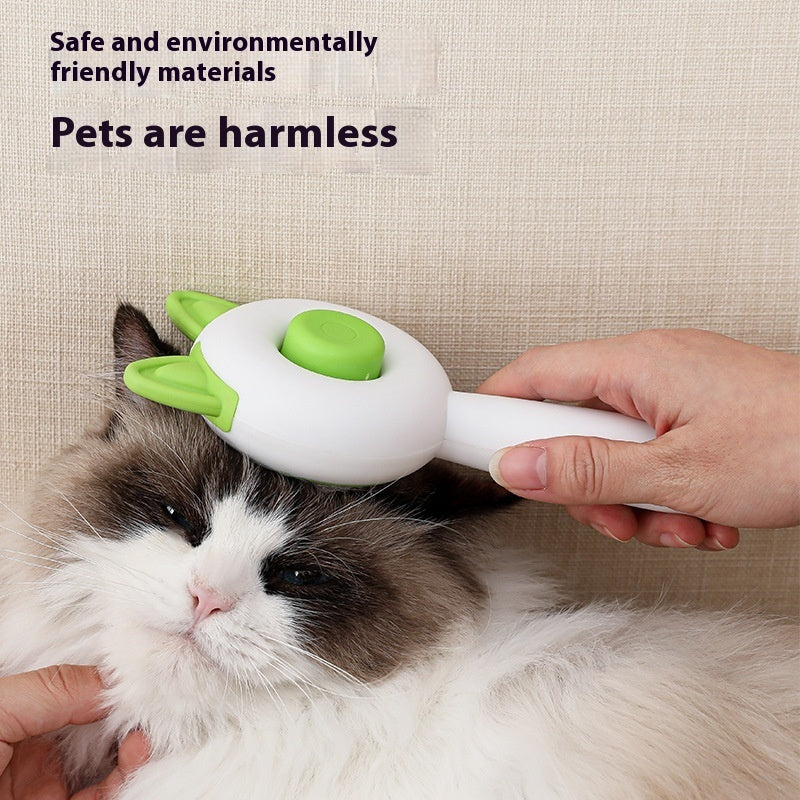 Self Cleaning Pet Hair Remover Brush for Dogs & Cats