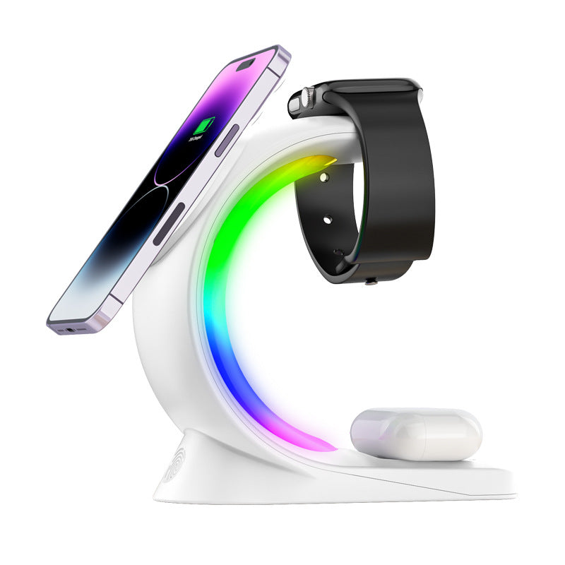 4-in-1 Magnetic Wireless Charging Station for iPhone, AirPods & Apple Watch