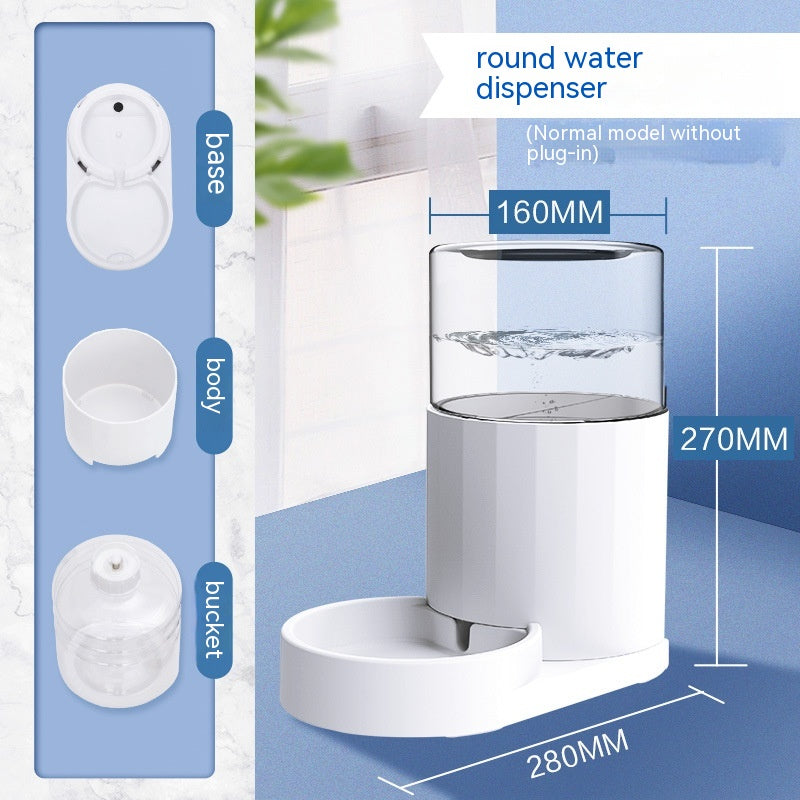 Automatic Pet Feeder & Water Dispenser – Smart Food & Water Bowl for Dogs & Cats