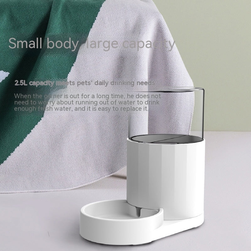 Automatic Pet Feeder & Water Dispenser – Smart Food & Water Bowl for Dogs & Cats