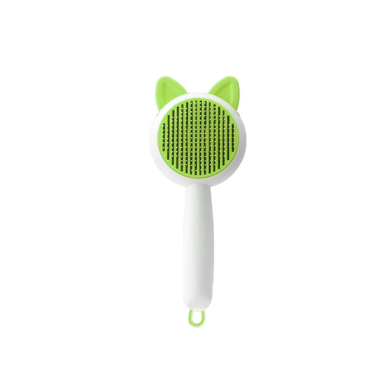 Self Cleaning Pet Hair Remover Brush for Dogs & Cats