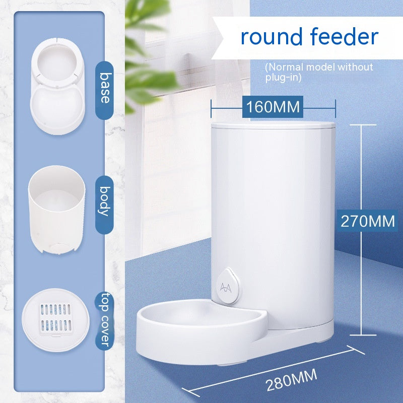 Automatic Pet Feeder & Water Dispenser – Smart Food & Water Bowl for Dogs & Cats