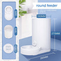 Automatic Pet Feeder & Water Dispenser – Smart Food & Water Bowl for Dogs & Cats